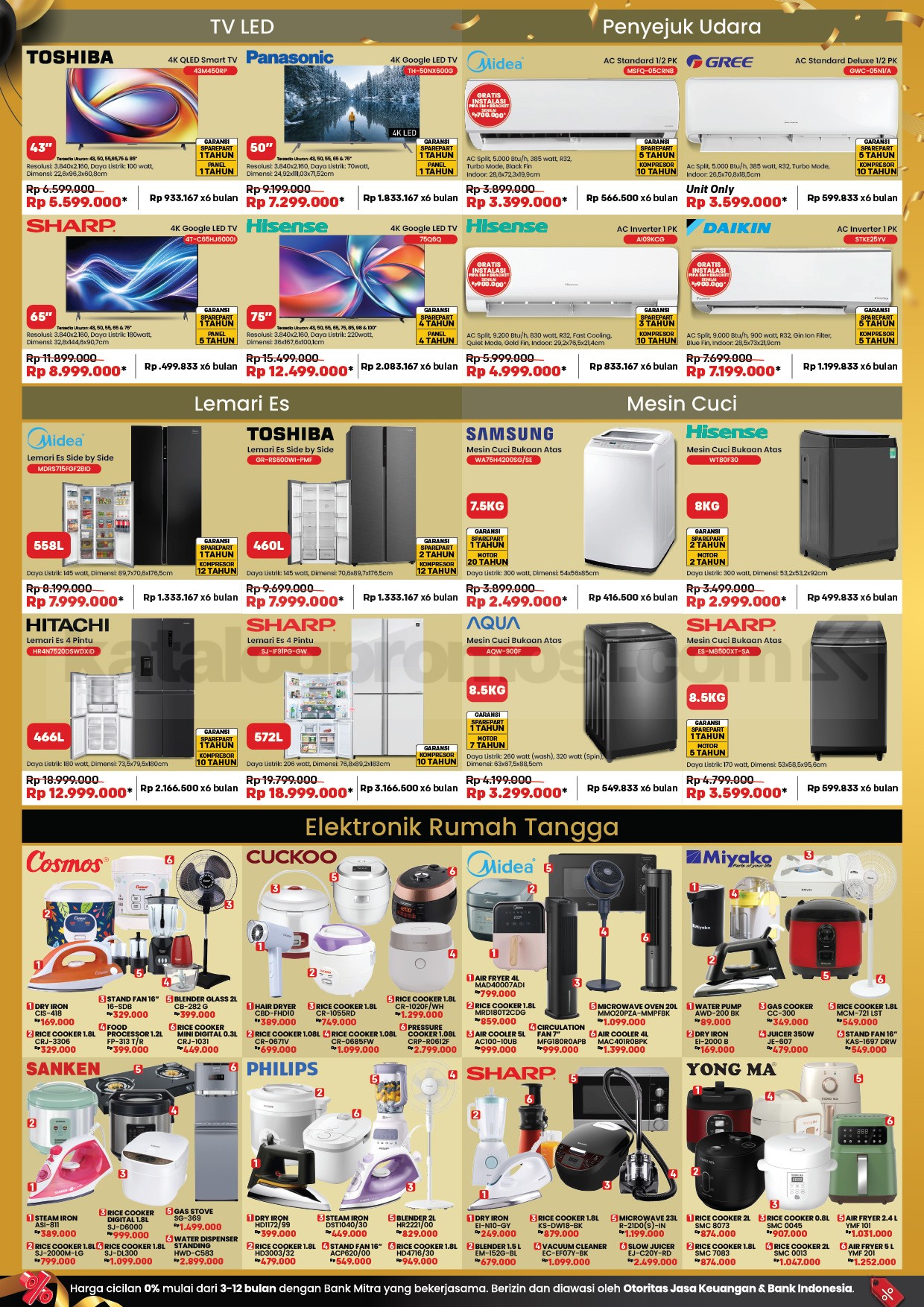 Katalog Promo COURTS 12th Anniversary 01-31 Oktober 2026