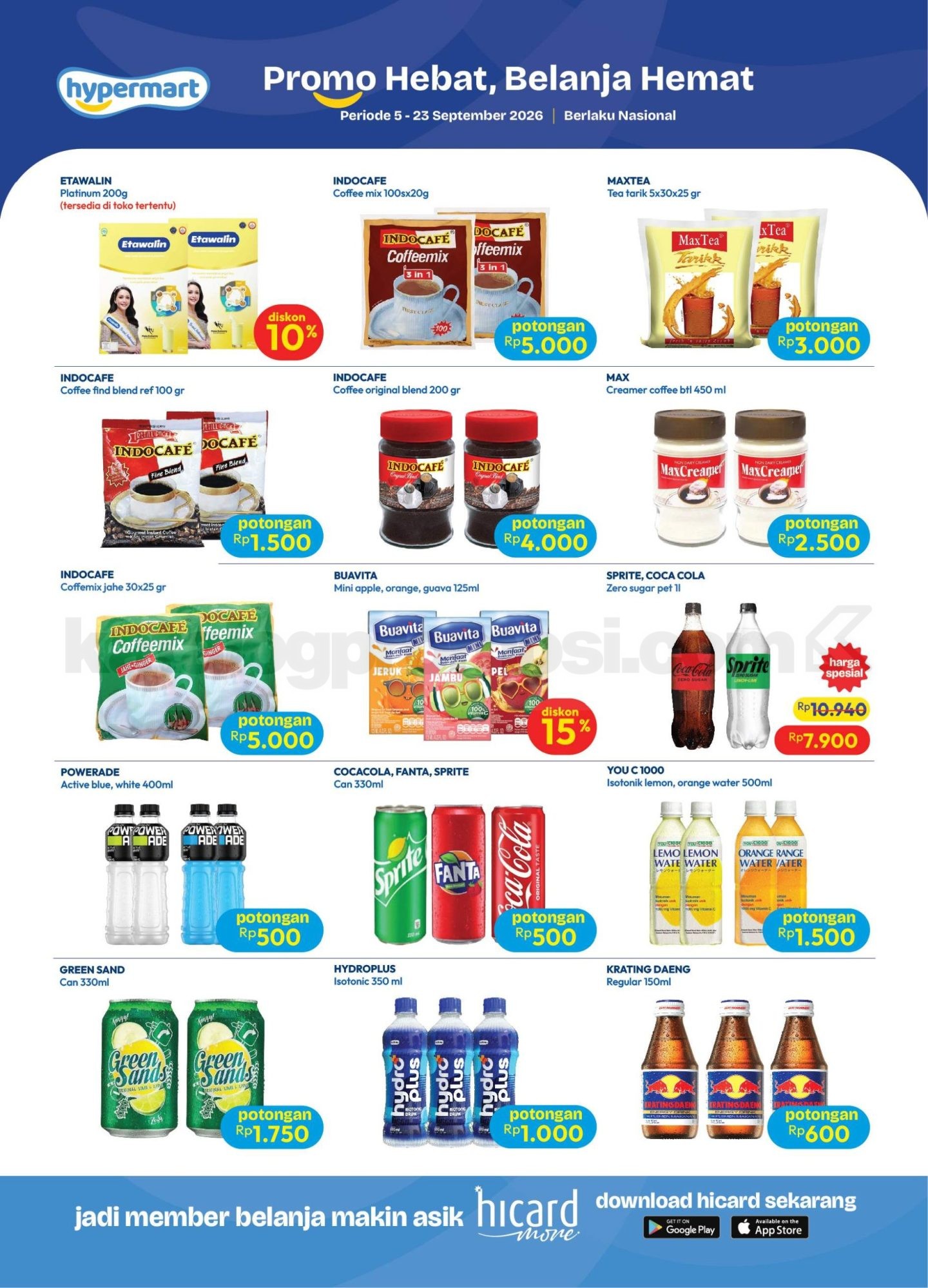 Katalog Promo Hypermart Terbaru 05-23 September 2026