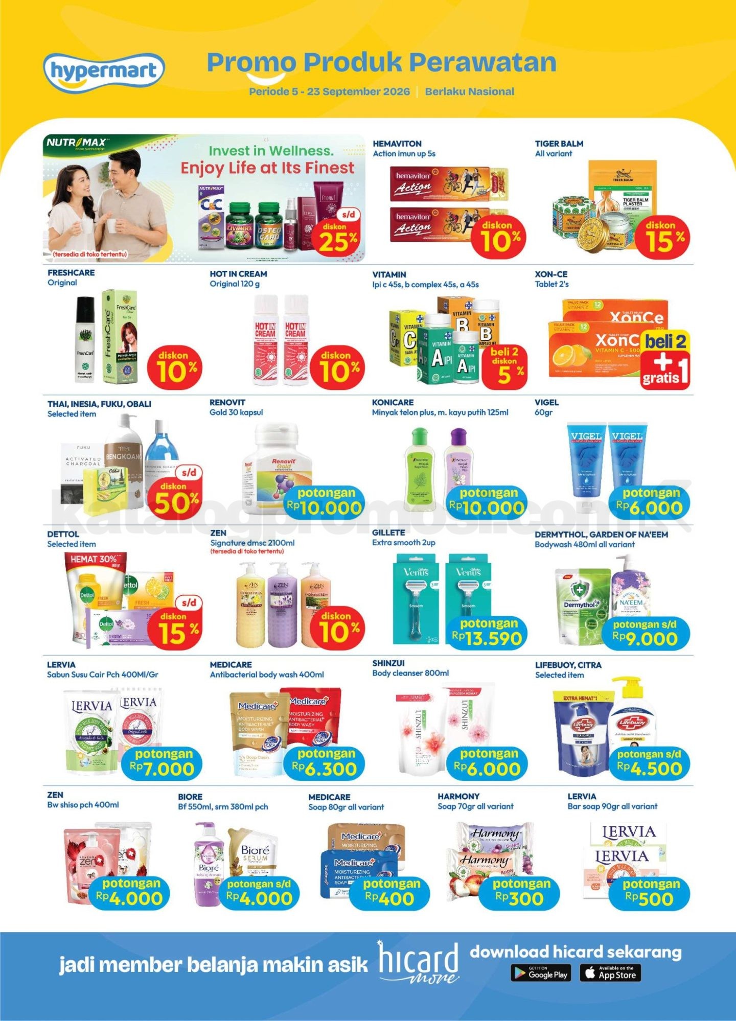 Katalog Promo Hypermart Terbaru 05-23 September 2026