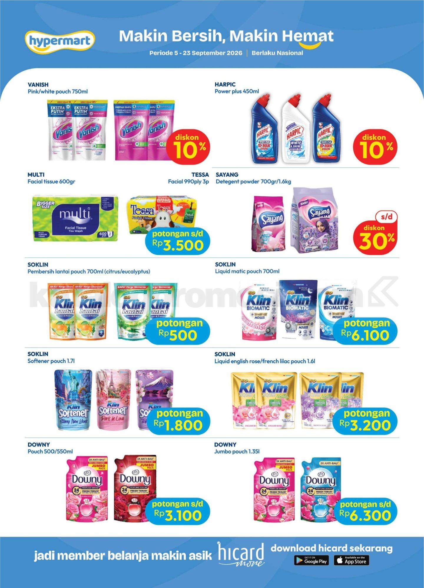 Katalog Promo Hypermart Terbaru 05-23 September 2026