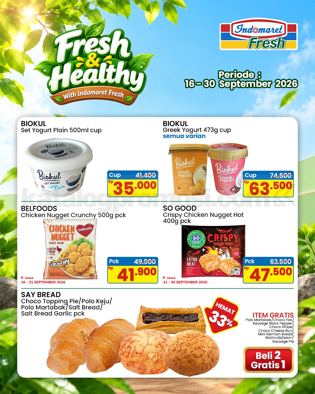 KATALOG PROMO INDOMARET FRESH 16-30 September 2026 KATALOG PROMO INDOMARET FRESH 16-30 September 2026 3