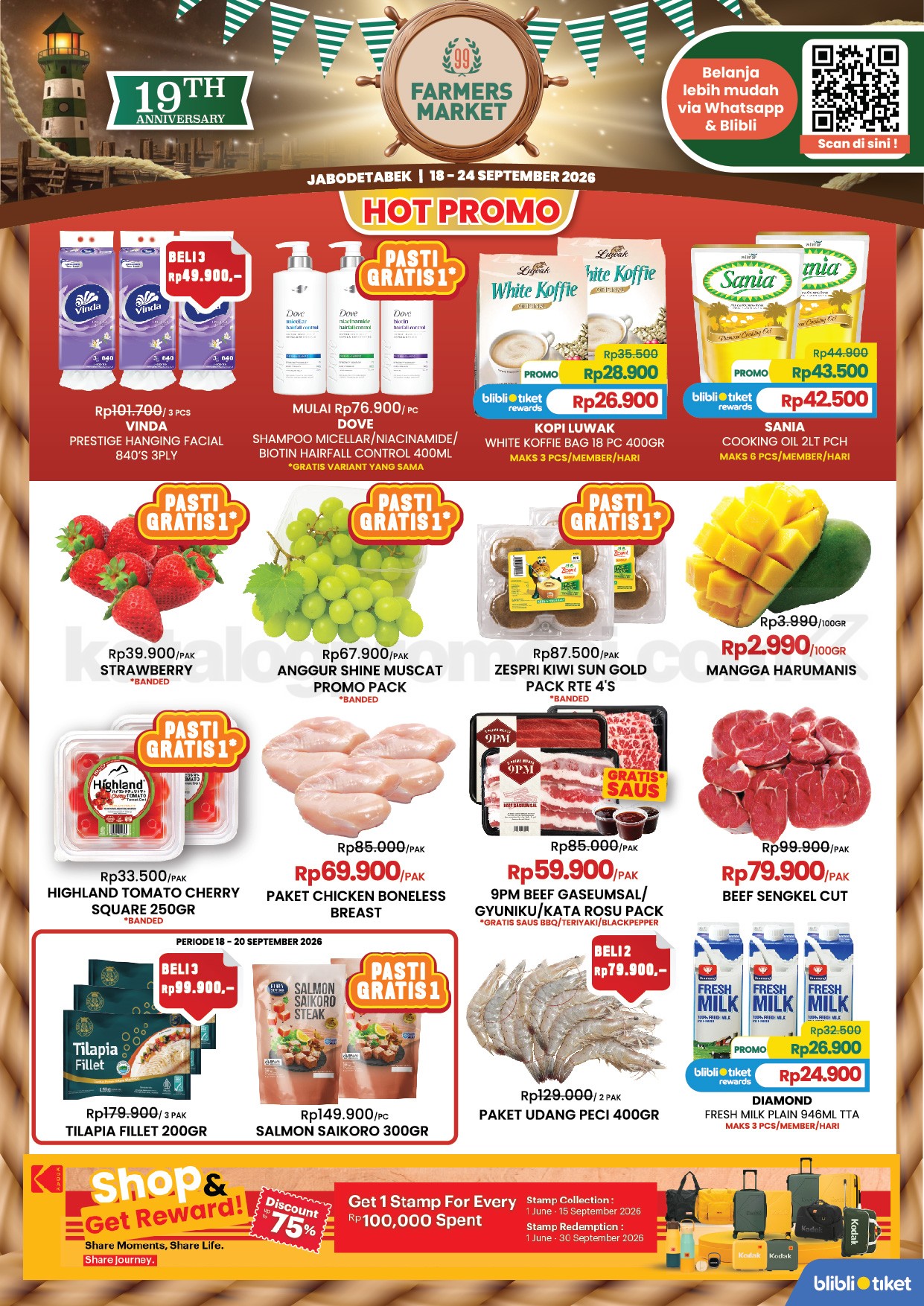 Promo JSM Farmers Market Weekend 18-24 September 2026 Promo JSM Farmers Market Weekend 18-24 September 2026