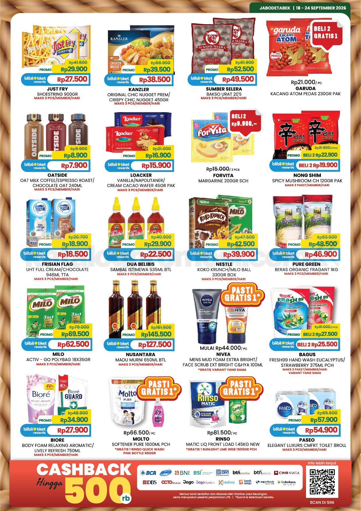 Promo JSM Farmers Market Weekend 18-24 September 2026 Promo JSM Farmers Market Weekend 18-24 September 2026 1