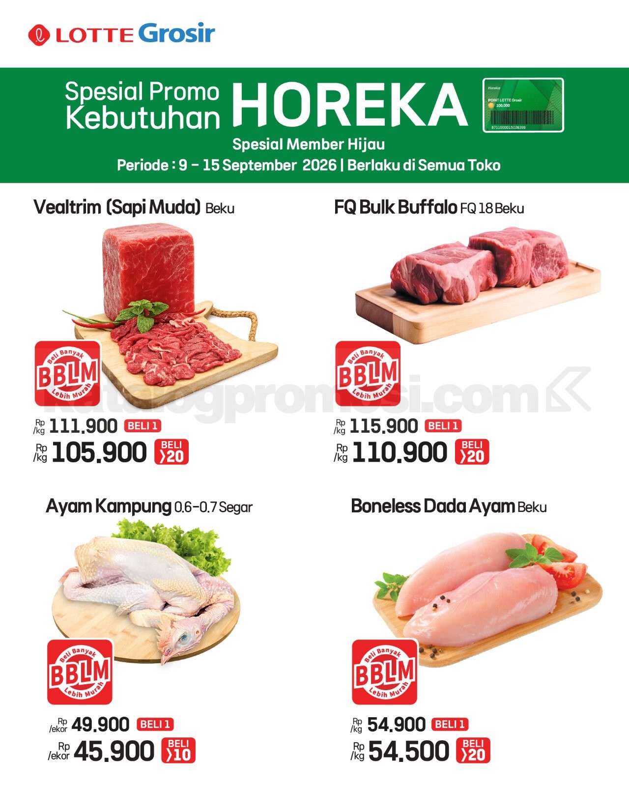 Katalog Promo LOTTE GROSIR TERBARU 08-15 September 2026
