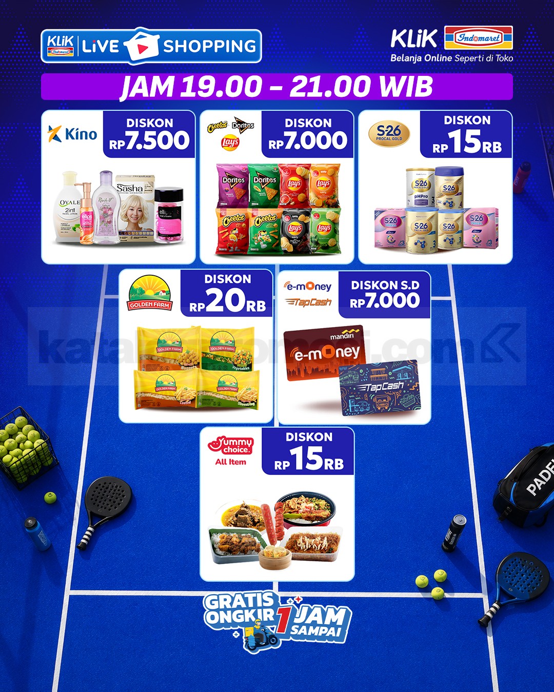 Promo Klik Indomaret 9.9 Double Date Beli 1 Gratis 1 Promo Klik Indomaret 9.9 Double Date Beli 1 Gratis 1 12