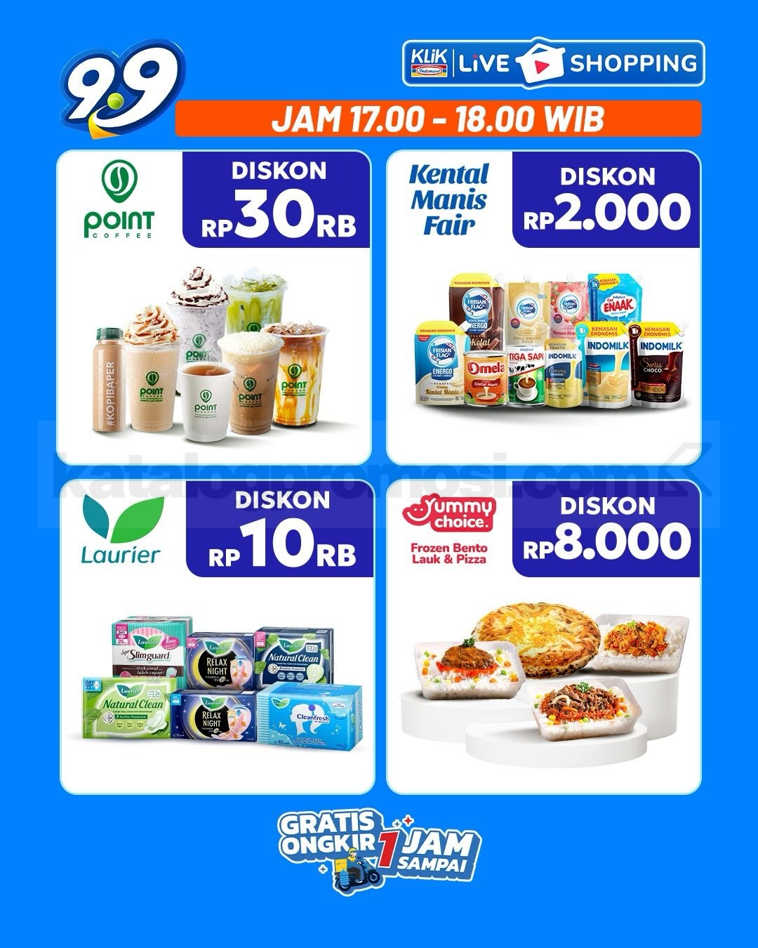 Promo Klik Indomaret 9.9 Double Date Beli 1 Gratis 1 Promo Klik Indomaret 9.9 Double Date Beli 1 Gratis 1 27