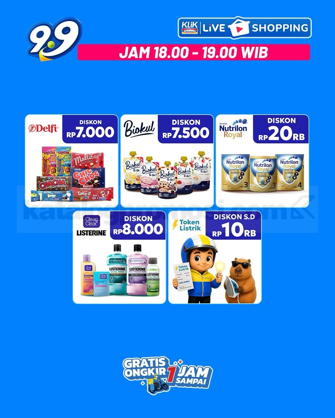 Promo Klik Indomaret 9.9 Double Date Beli 1 Gratis 1 Promo Klik Indomaret 9.9 Double Date Beli 1 Gratis 1 28