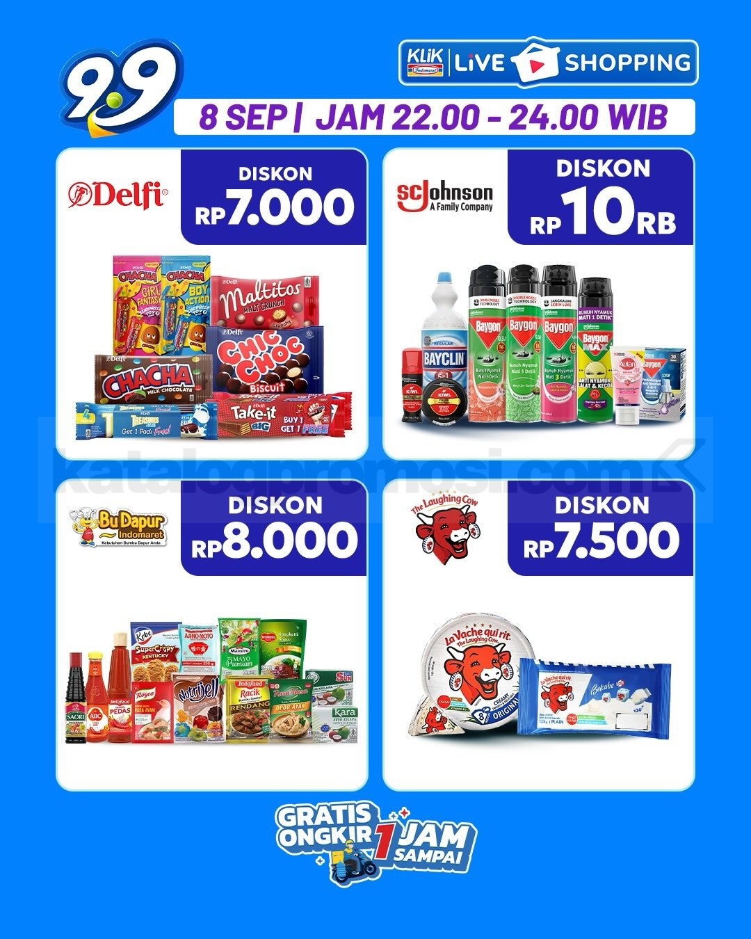 Promo Klik Indomaret 9.9 Double Date Beli 1 Gratis 1 Promo Klik Indomaret 9.9 Double Date Beli 1 Gratis 1 14