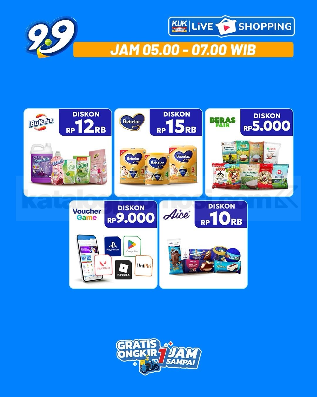 Promo Klik Indomaret 9.9 Double Date Beli 1 Gratis 1 Promo Klik Indomaret 9.9 Double Date Beli 1 Gratis 1 16