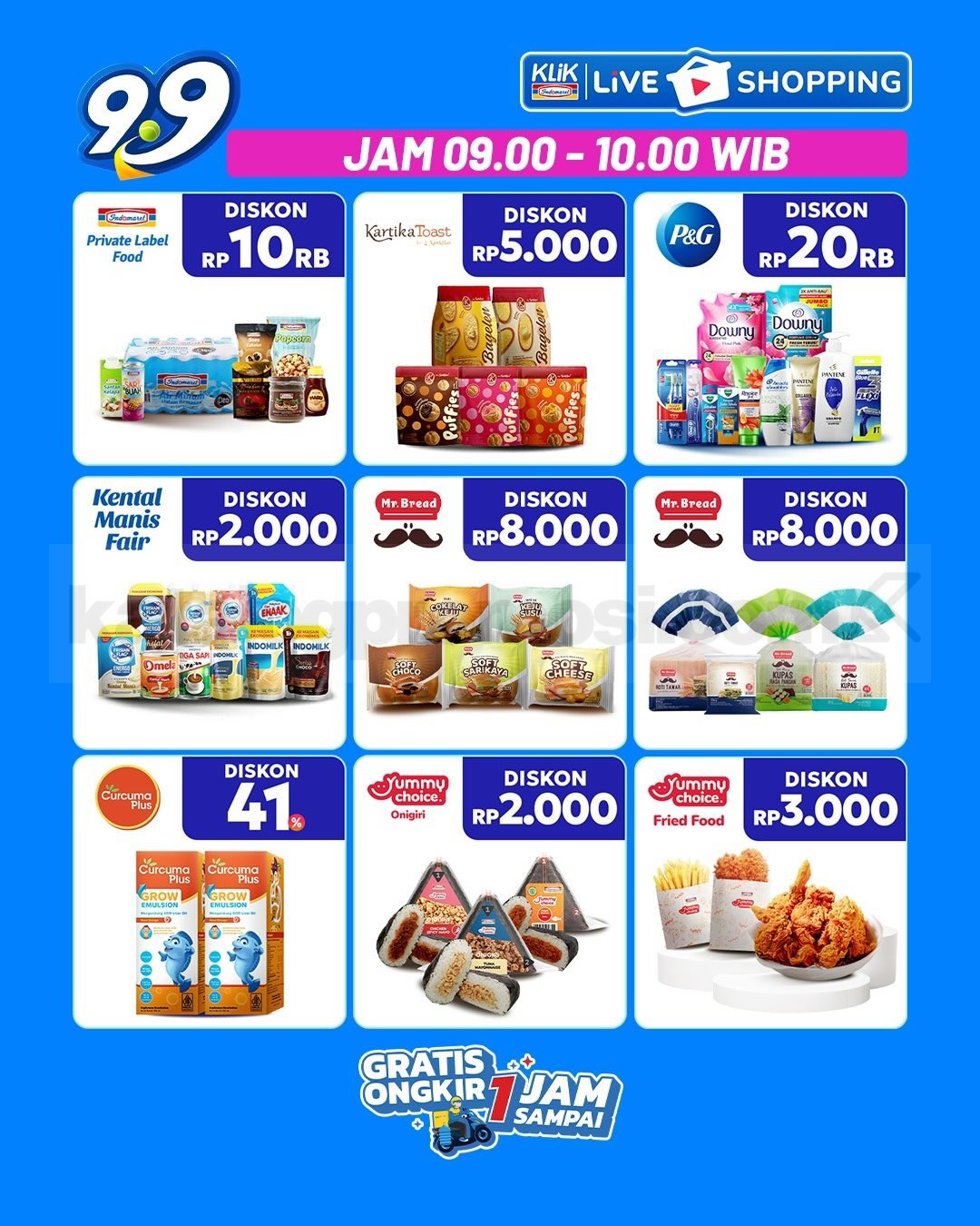 Promo Klik Indomaret 9.9 Double Date Beli 1 Gratis 1 Promo Klik Indomaret 9.9 Double Date Beli 1 Gratis 1 19