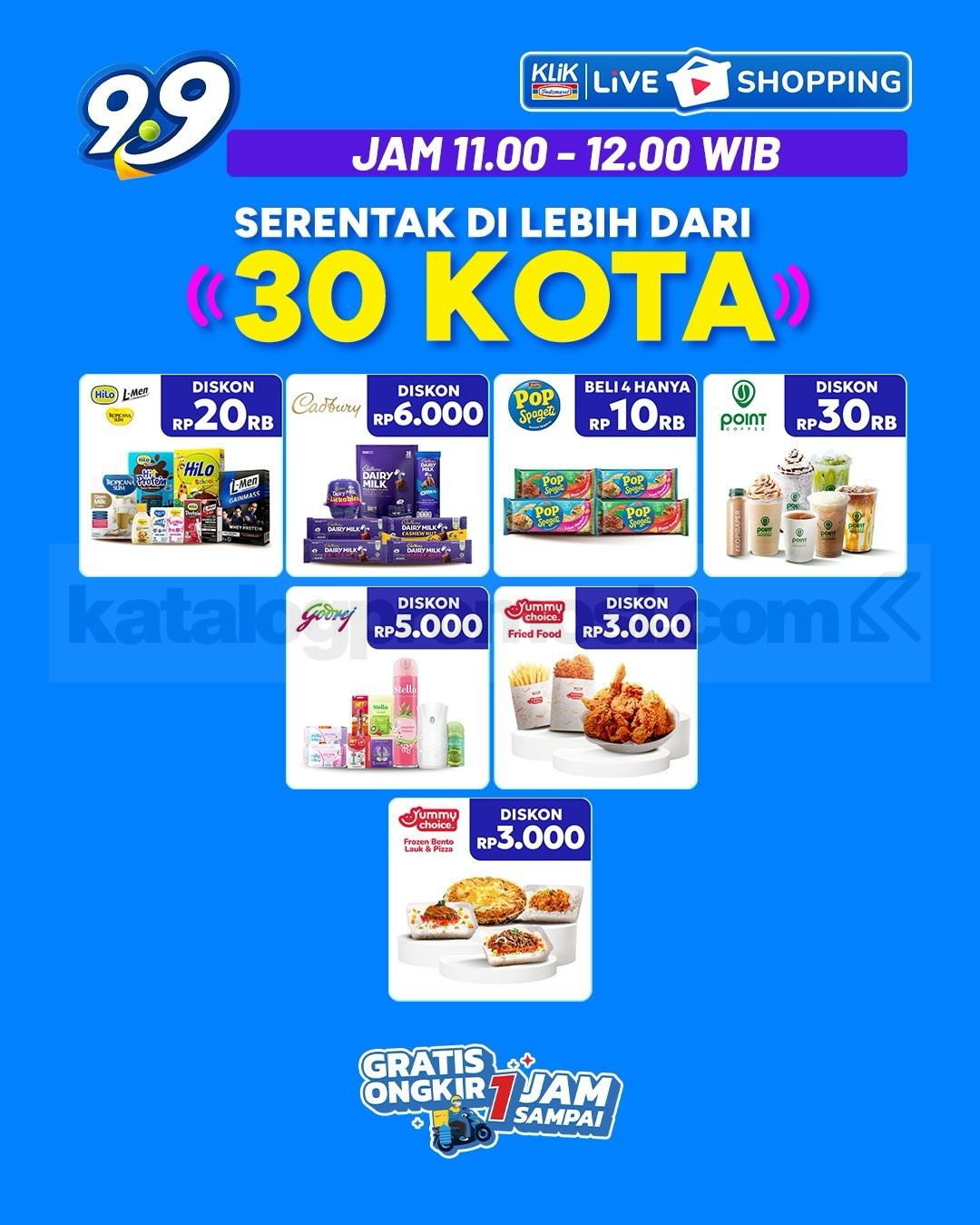 Promo Klik Indomaret 9.9 Double Date Beli 1 Gratis 1 Promo Klik Indomaret 9.9 Double Date Beli 1 Gratis 1 21