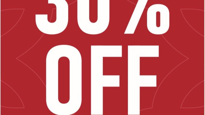 Promo Lascada Diskon 30% Off All Items untuk koleksi fashion selama periode promo terbatas