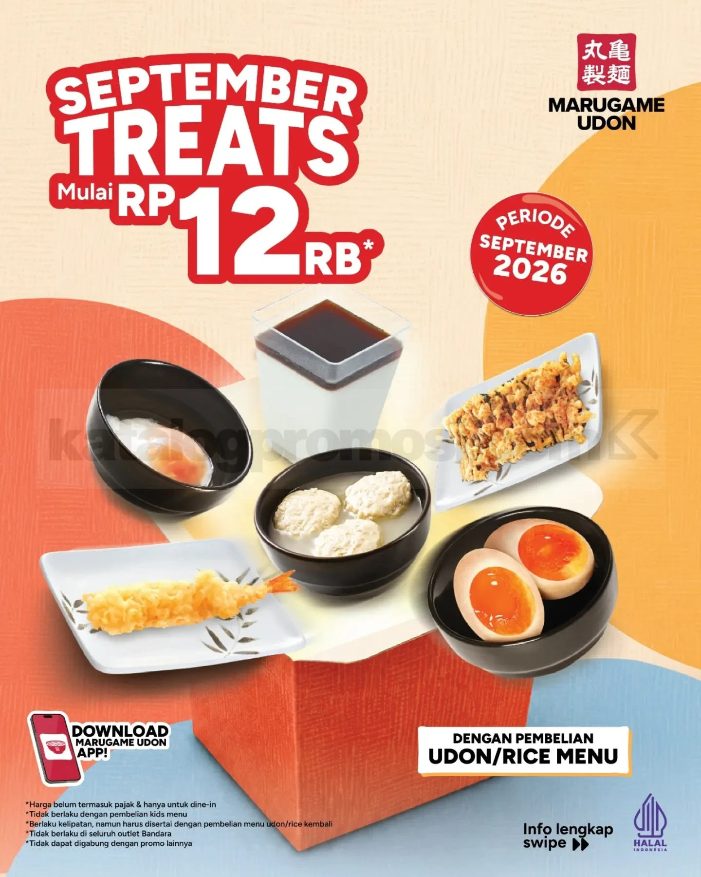 Promo Marugame Udon Extra Order Mulai Rp. 12 Ribu
