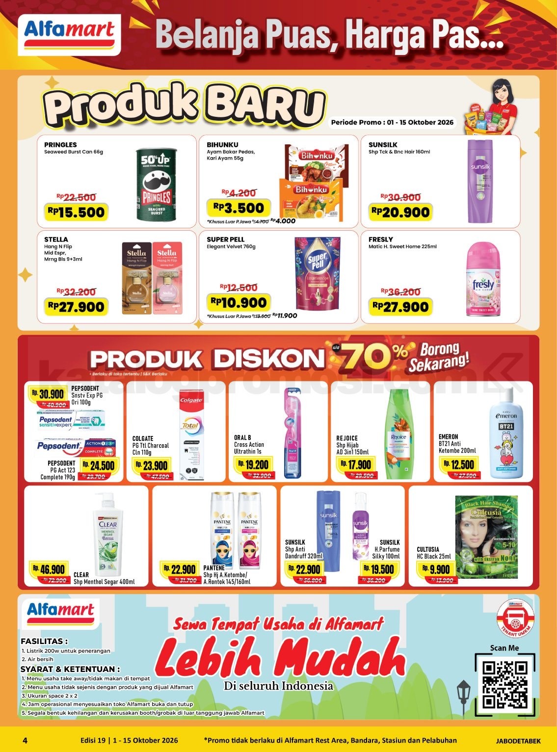 Promo Alfamart Terbaru Katalog 01-15 Oktober 2026