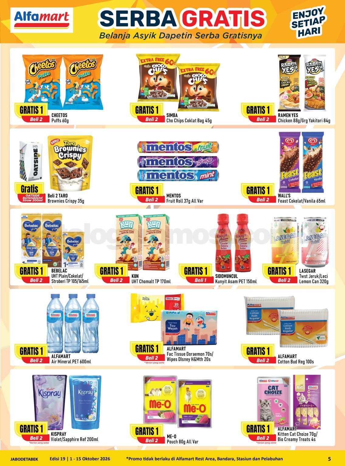 Promo Alfamart Terbaru Katalog 01-15 Oktober 2026