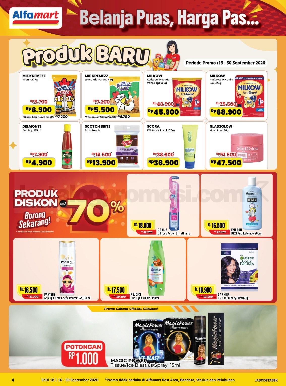 Promo Alfamart Terbaru Katalog 16-30 September 2026