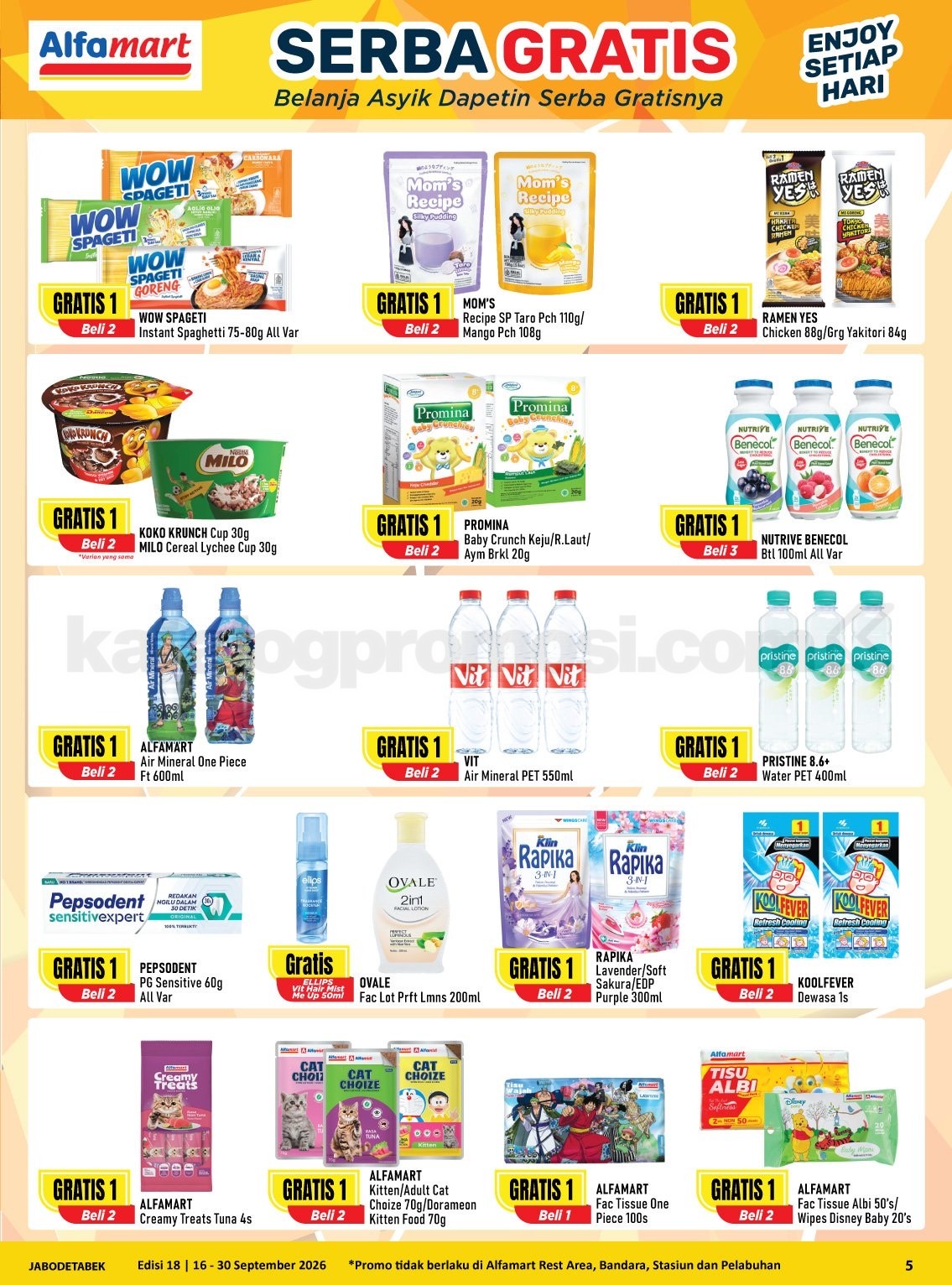 Promo Alfamart Terbaru Katalog 16-30 September 2026