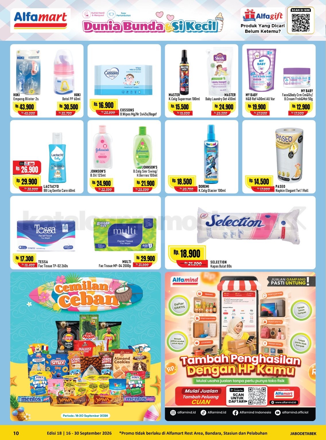 Promo Alfamart Terbaru Katalog 16-30 September 2026