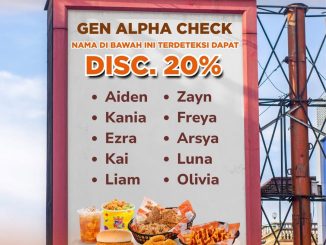 Promo Almaz Fried Chicken Lucky List Monday Diskon 20% untuk nama yang tercantum