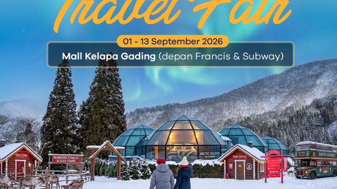 Promo Aviatour MKG Travel Fair 2026 Diskon hingga Rp. 10 Juta Promo Aviatour MKG Travel Fair 2026 diskon tour hingga Rp. 10 juta di Mall Kelapa Gading.