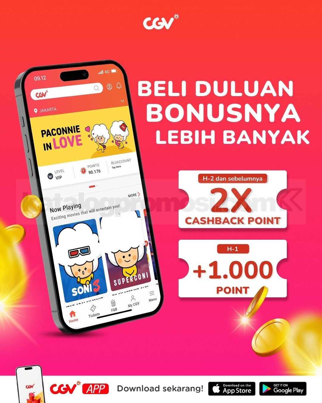 Promo CGV Beli 1 Gratis 1 Tiket Bisikan Desa Gringsing Promo CGV Beli 1 Gratis 1 Tiket Bisikan Desa Gringsing 1