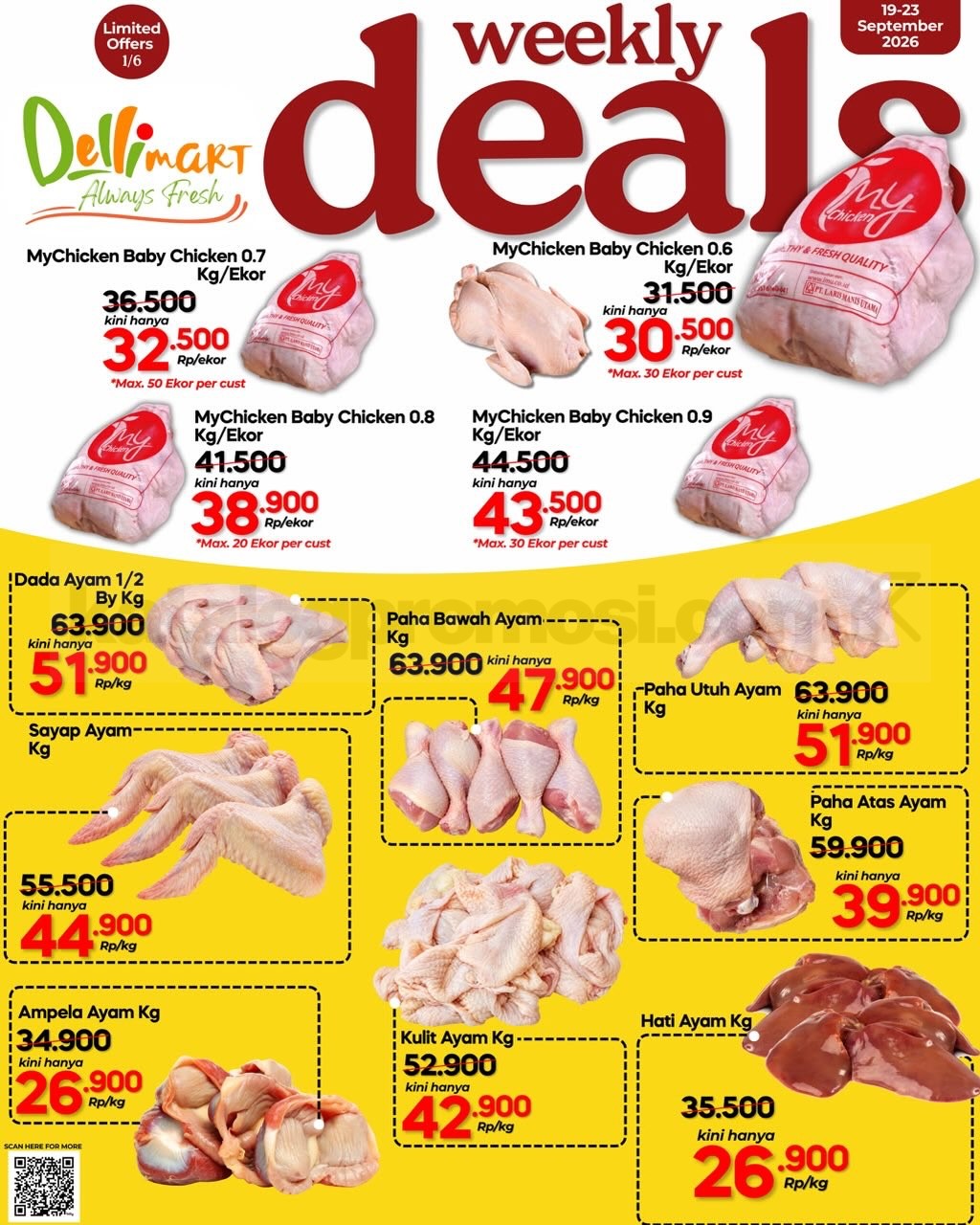 Promo Dellimart JSM Weekend Deals 19-23 September 2026 Promo Dellimart JSM Weekend Deals 19-23 September 2026