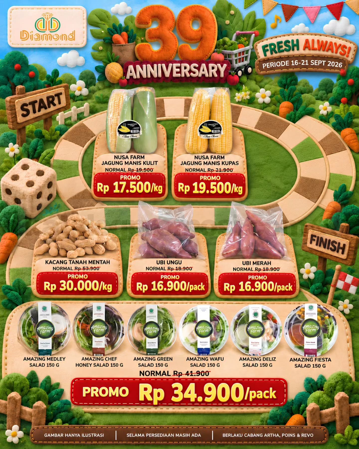 Promo DIAMOND SUPERMARKET JSMS 16-21 September 2026 Promo DIAMOND SUPERMARKET JSMS 16-21 September 2026 1