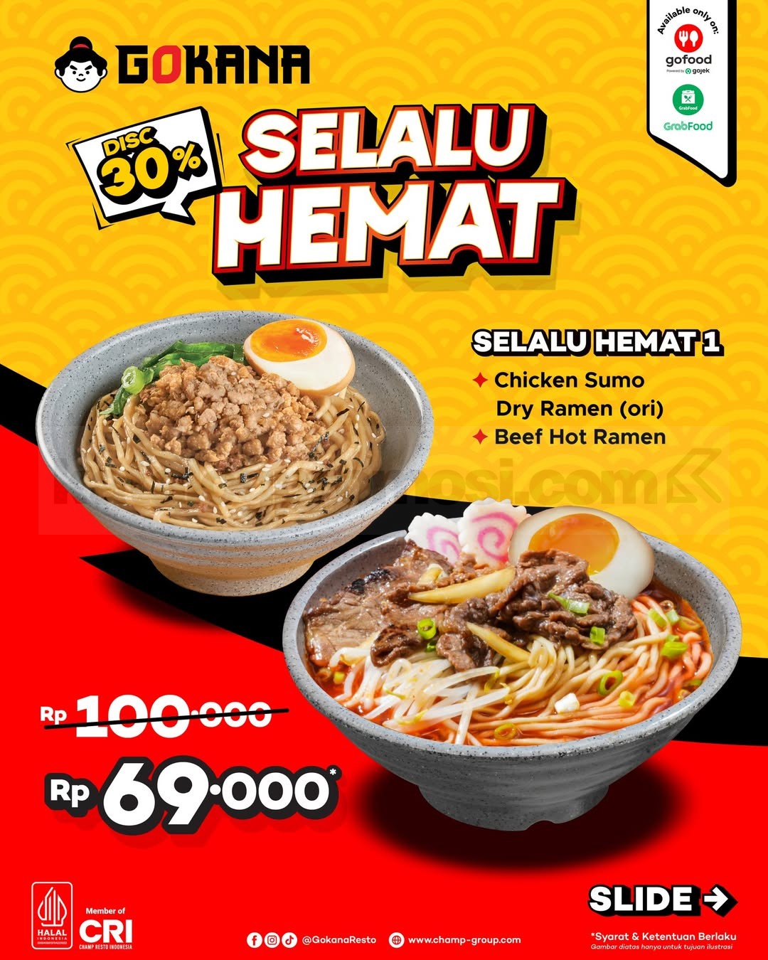 Promo Gokana Selalu Hemat Diskon 30% Promo Gokana Selalu Hemat Diskon 30% 1