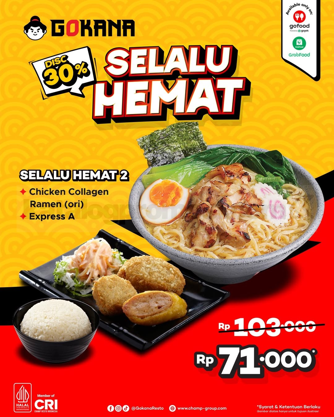 Promo Gokana Selalu Hemat Diskon 30% Promo Gokana Selalu Hemat Diskon 30% 2
