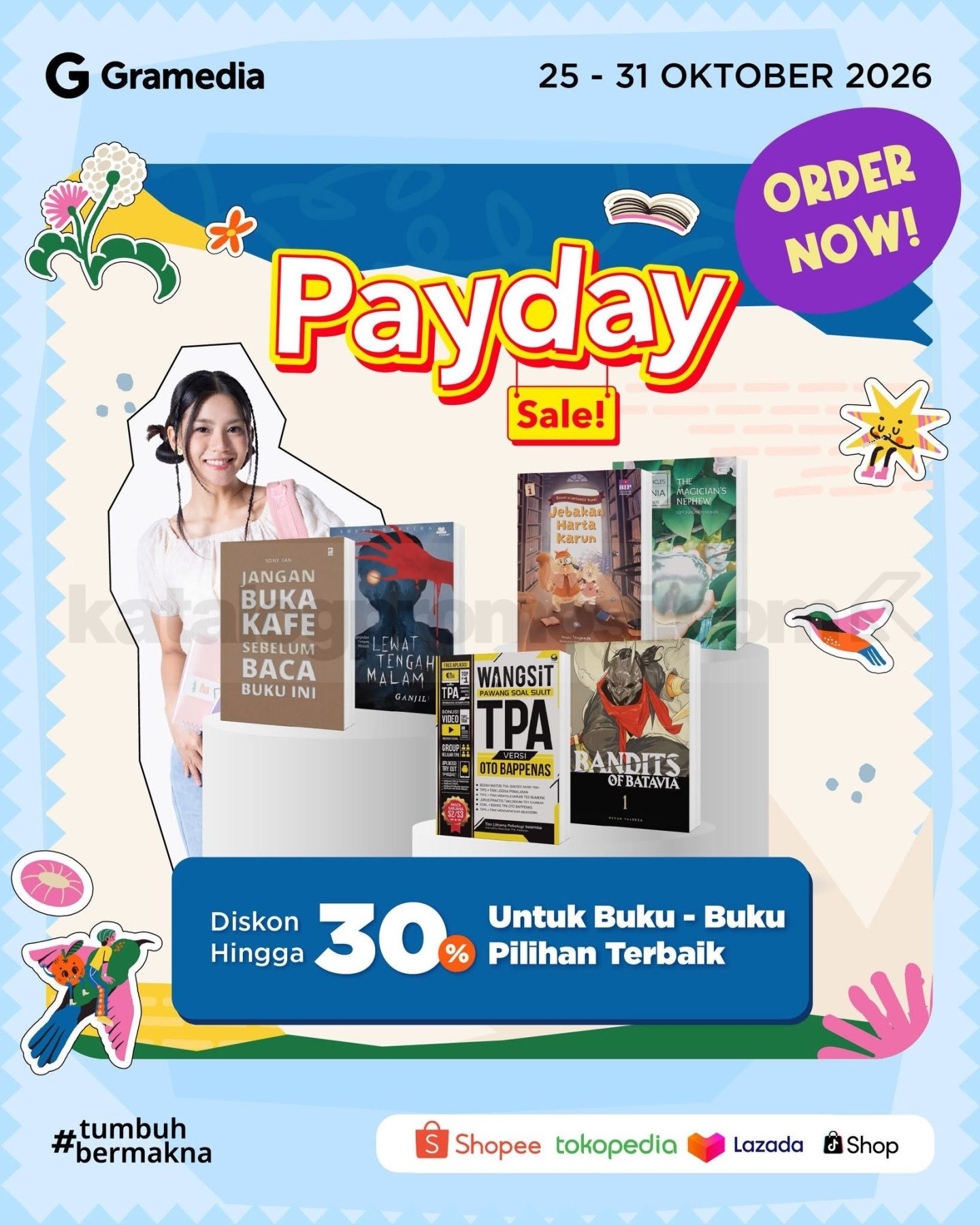 Promo Gramedia Payday Halloween Diskon hingga 70% Promo Gramedia Payday Halloween Diskon hingga 70% 1