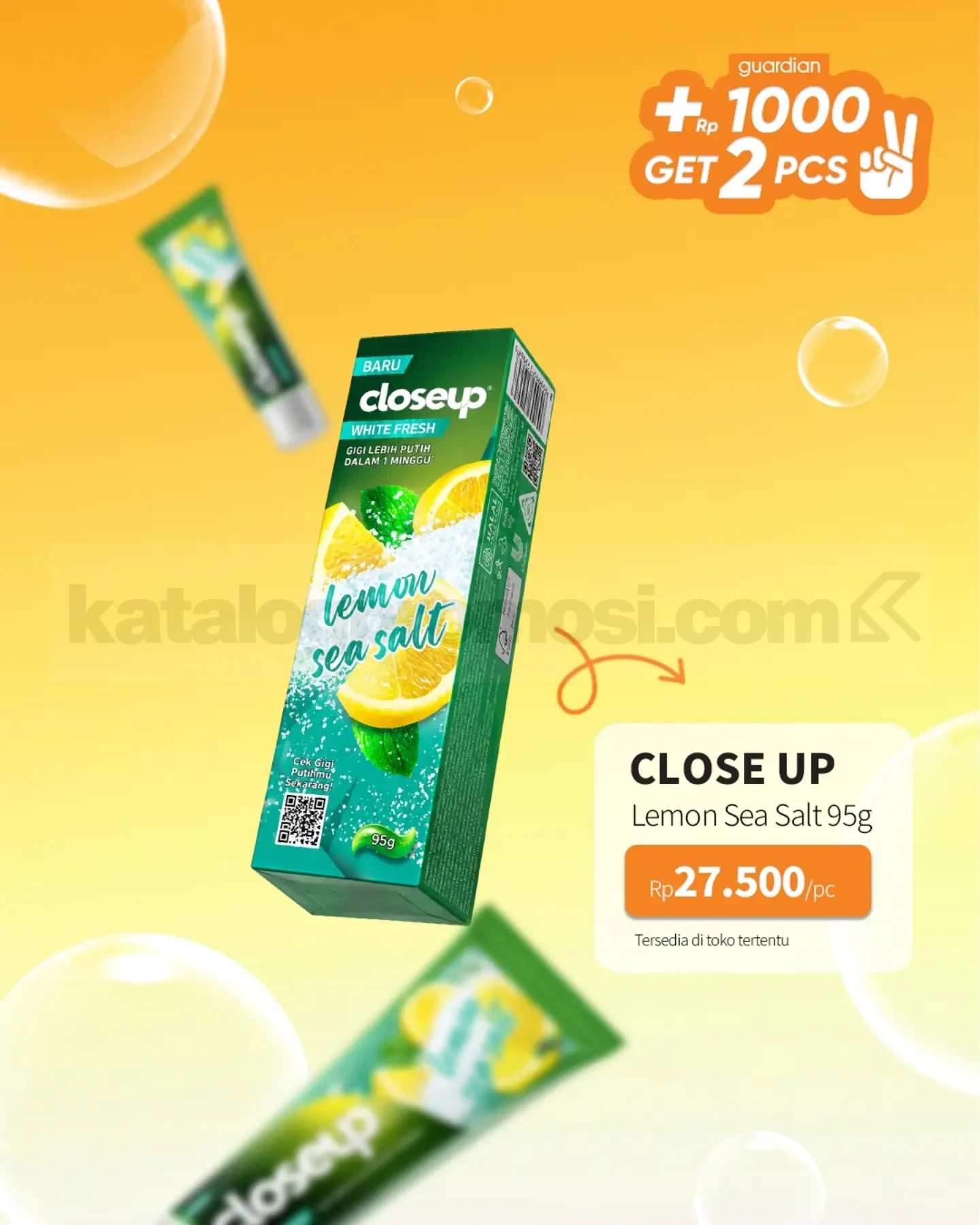 PROMO GUARDIAN HEMAT MINGGUAN TAMBAH +Rp. 1.000 DAPAT 2 PRODUK