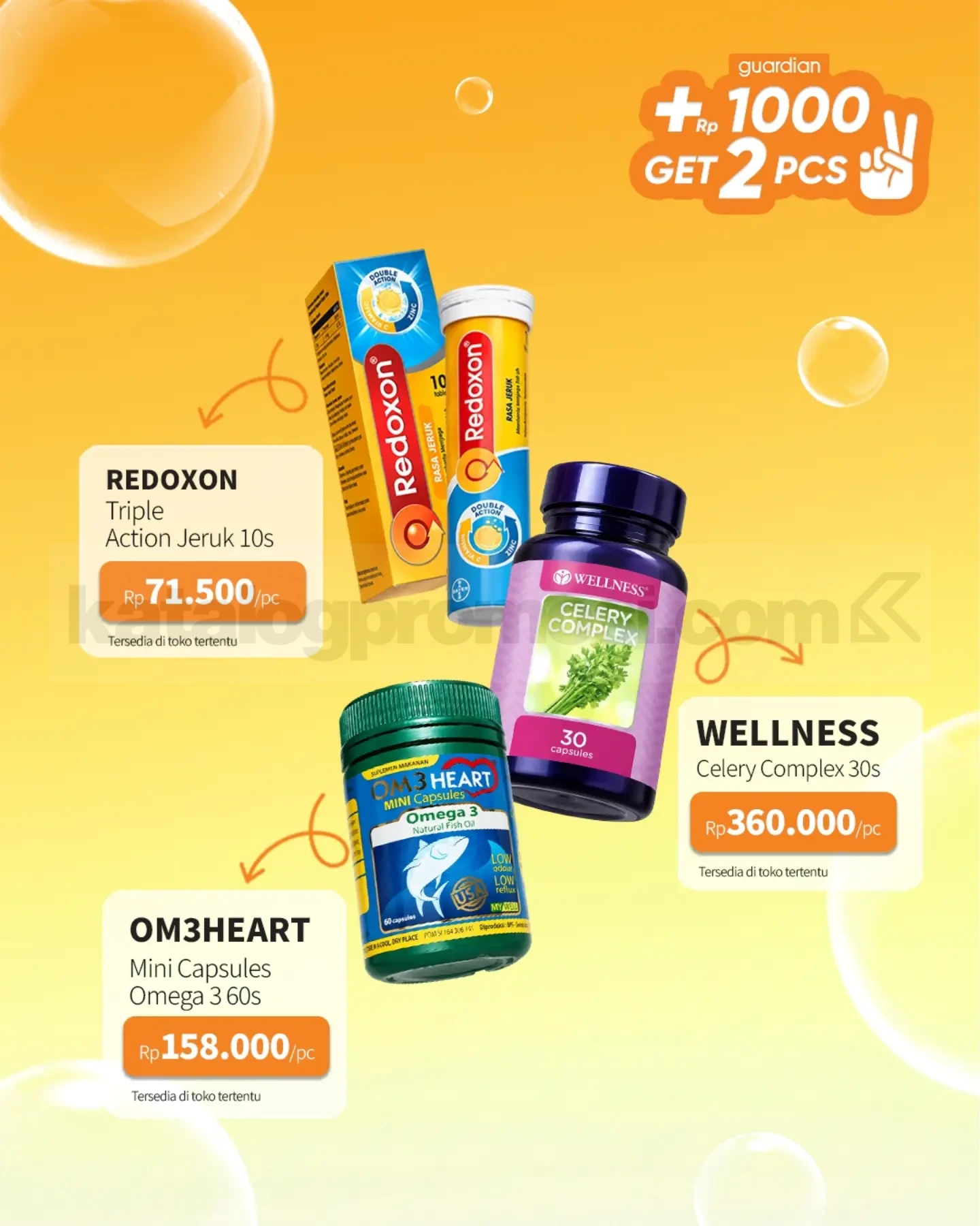 PROMO GUARDIAN HEMAT MINGGUAN TAMBAH +Rp. 1.000 DAPAT 2 PRODUK PROMO GUARDIAN HEMAT MINGGUAN TAMBAH +Rp. 1.000 DAPAT 2 PRODUK 8