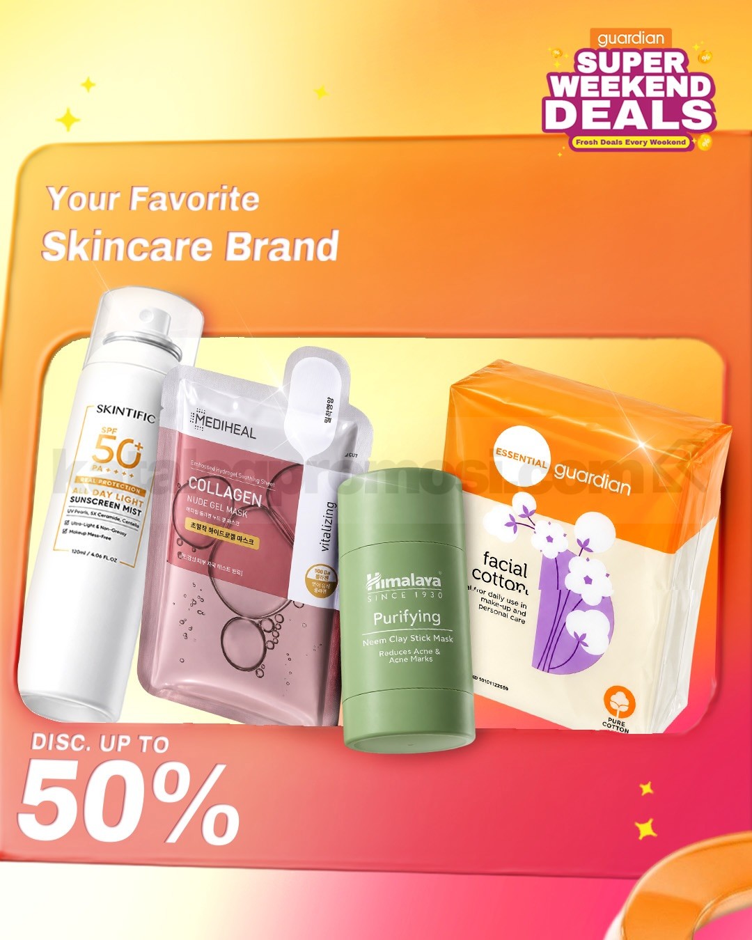 Promo Guardian Super Weekend Deals Diskon hingga 50% Promo Guardian Super Weekend Deals Diskon hingga 50% 3