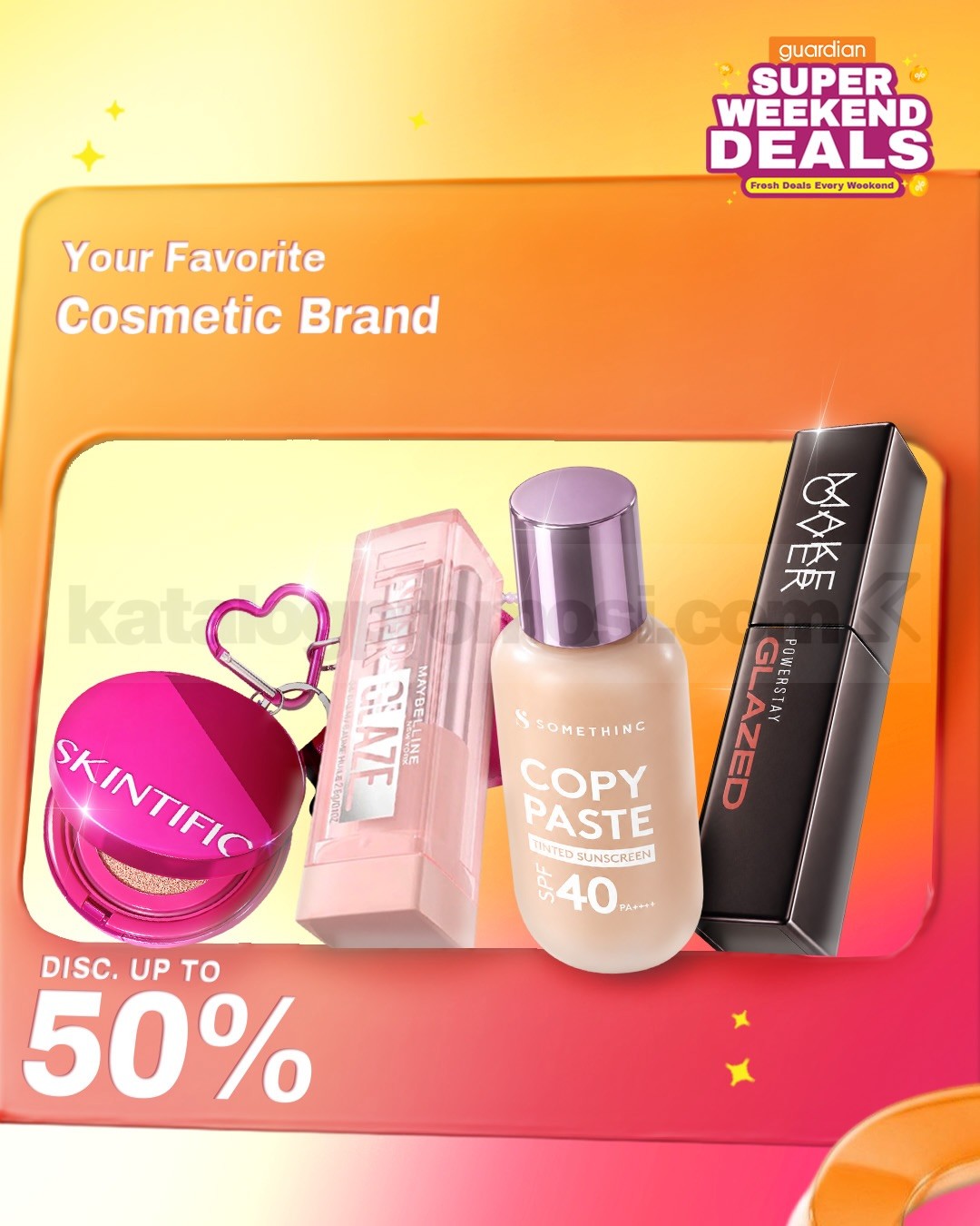 Promo Guardian Super Weekend Deals Diskon hingga 50% Promo Guardian Super Weekend Deals Diskon hingga 50% 4