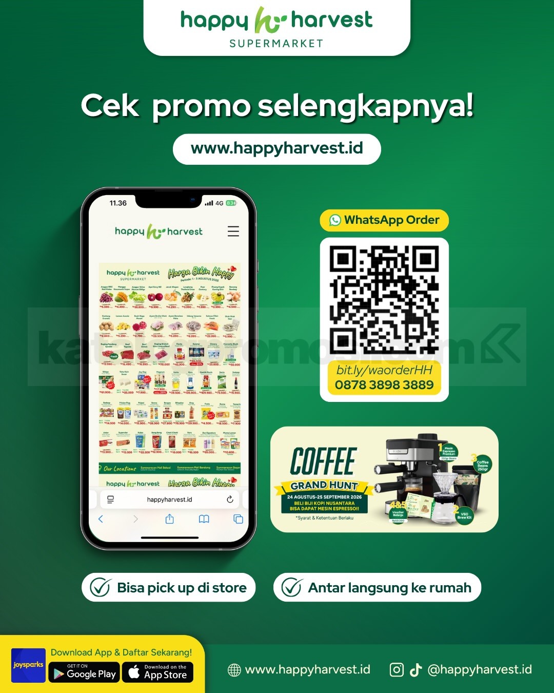 Promo Happy Harvest Weekend JSM 11-13 September 2026 Promo Happy Harvest Weekend JSM 11-13 September 2026 5