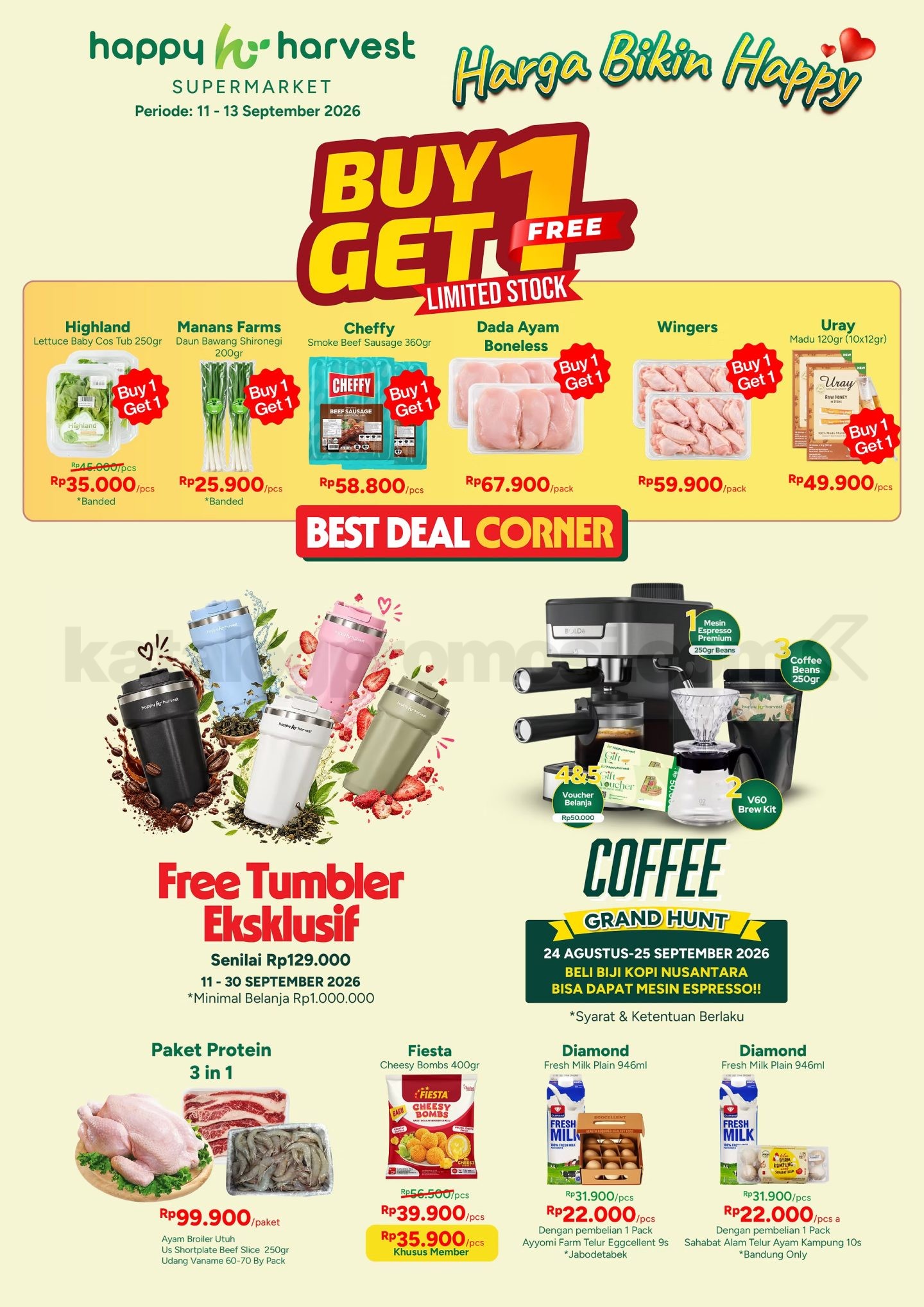 Promo Happy Harvest Weekend JSM 11-13 September 2026 Promo Happy Harvest Weekend JSM 11-13 September 2026 6