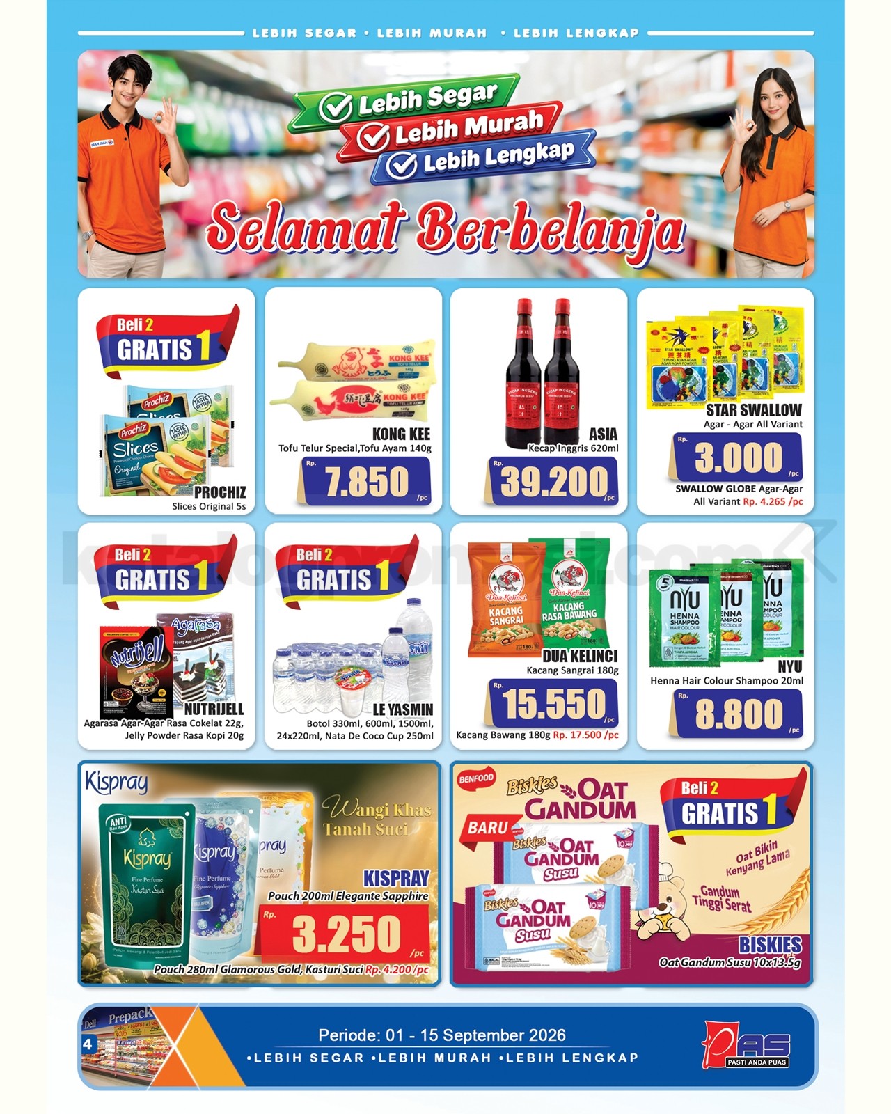 Promo Hari Hari Pasar Swalayan Katalog 01-15 September 2026 Promo Hari Hari Pasar Swalayan Katalog 01-15 September 2026 3