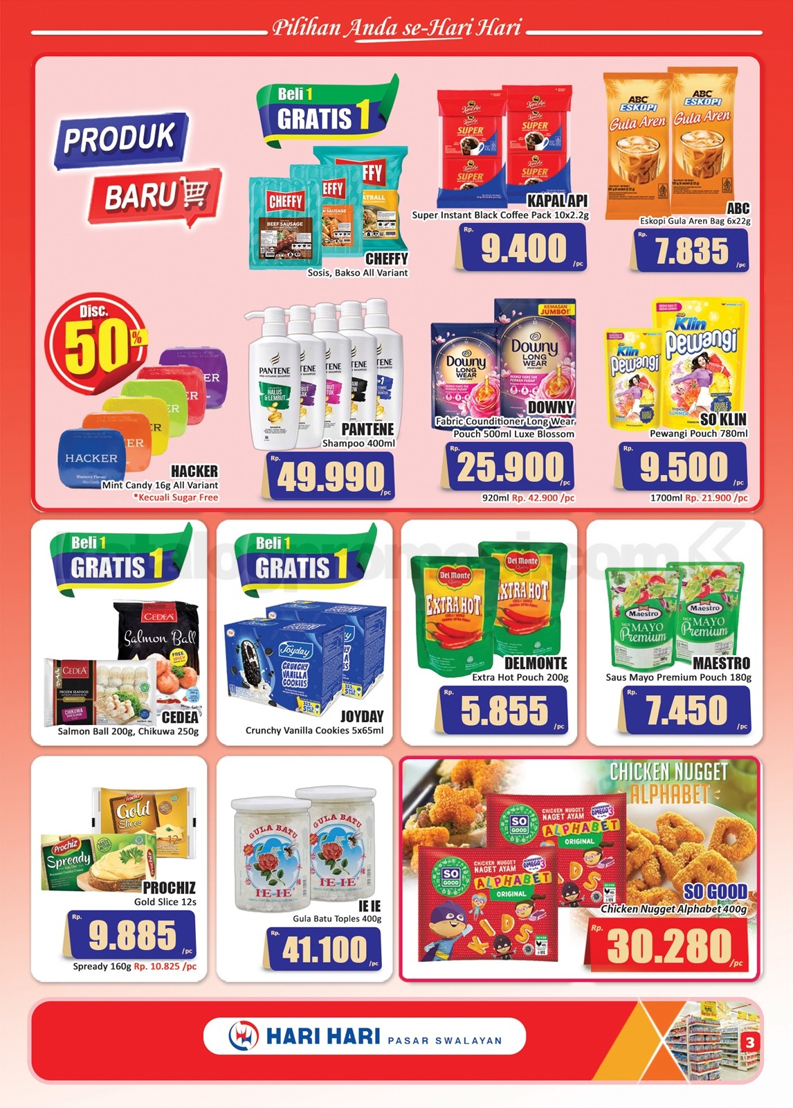 Promo Hari Hari Pasar Swalayan Katalog 16-30 September 2026