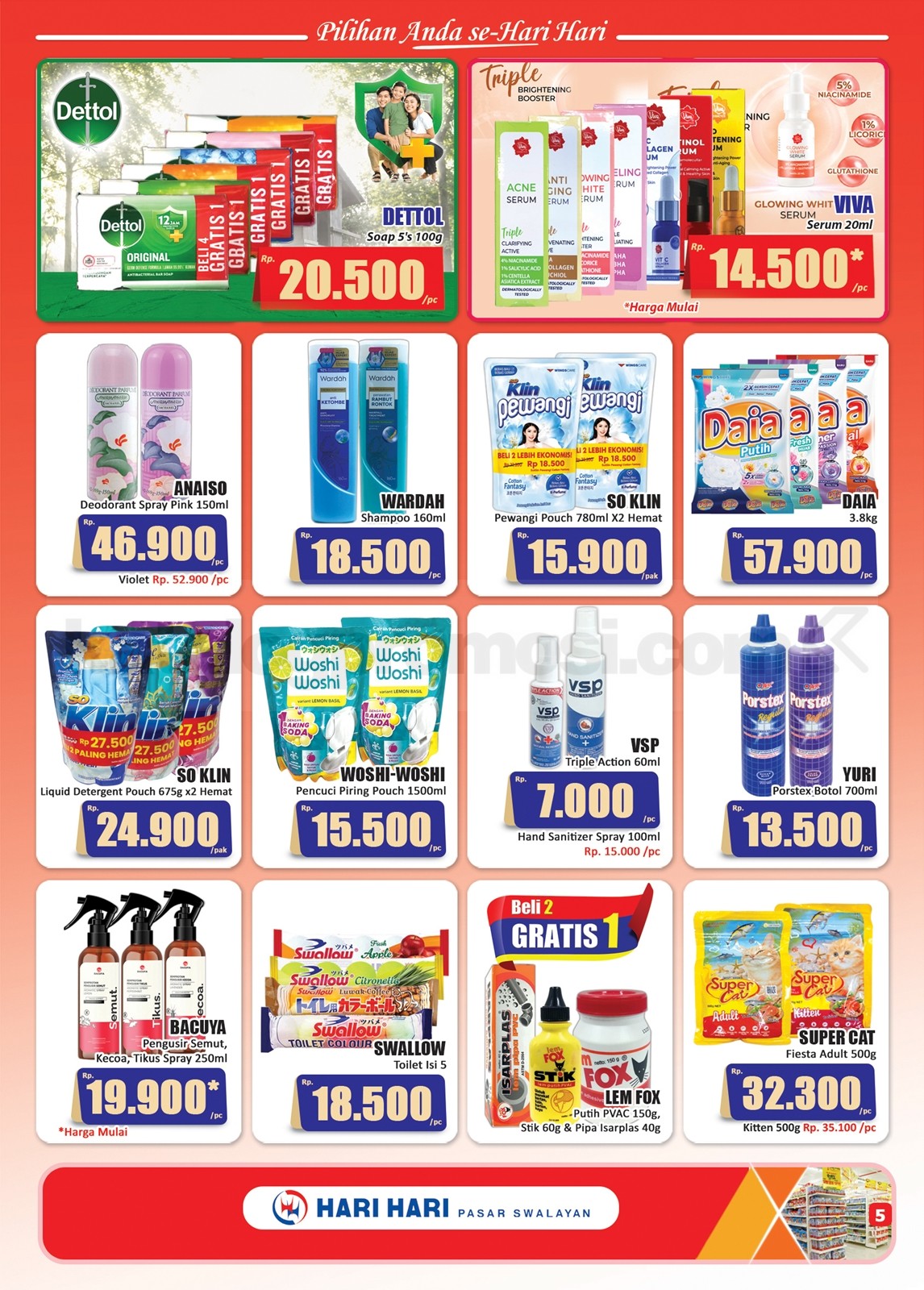 Promo Hari Hari Pasar Swalayan Katalog 16-30 September 2026