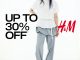 Promo H&M Limited Time Offers diskon hingga 30% untuk produk fashion pilihan khusus pembelian langsung di toko.