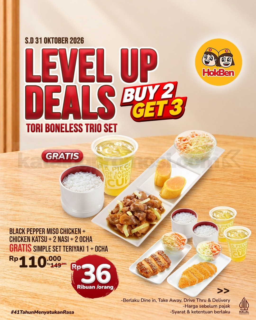 Promo HokBen Level Up Deals Mulai Rp25 Ribuan Promo HokBen Level Up Deals Mulai Rp25 Ribuan 2