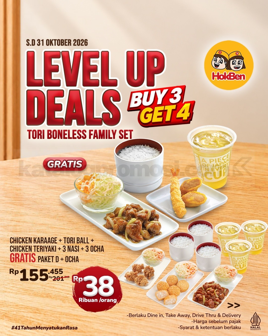 Promo HokBen Level Up Deals Mulai Rp25 Ribuan Promo HokBen Level Up Deals Mulai Rp25 Ribuan 3