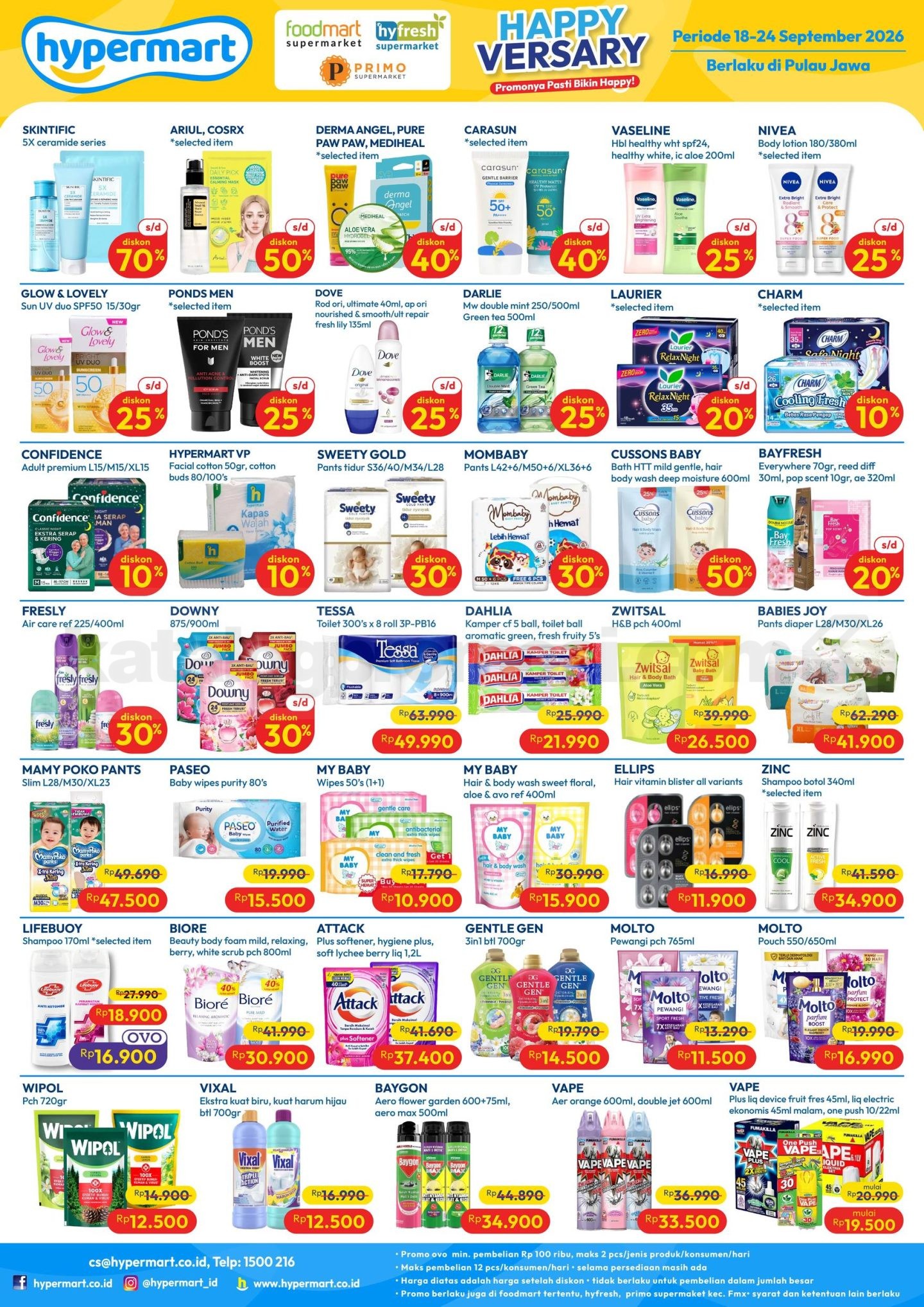Promo Hypermart Weekday 21-24 September 2026