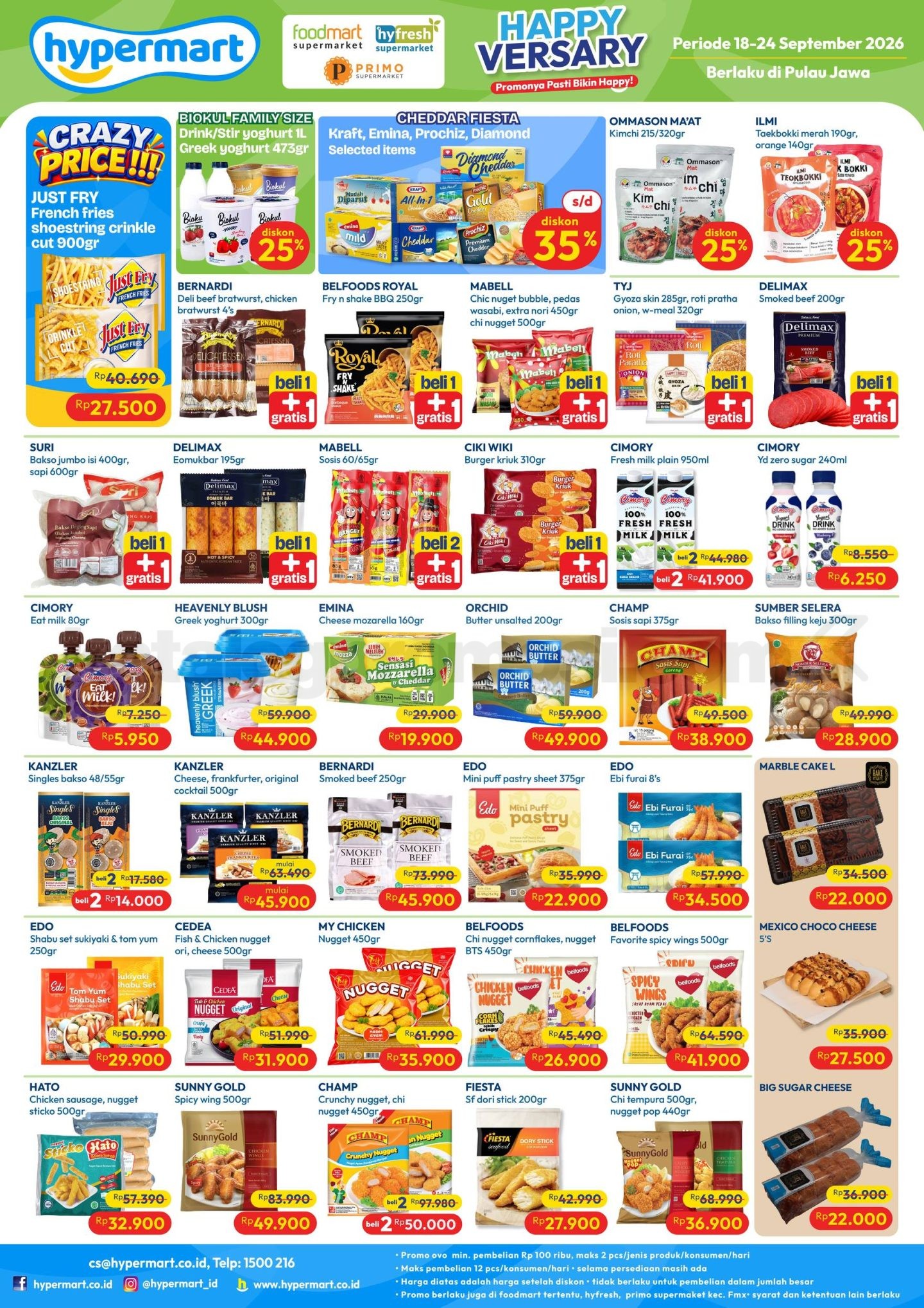 Promo Hypermart Weekday 21-24 September 2026