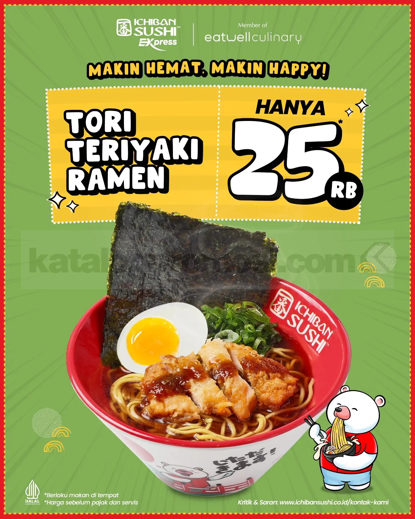 Promo Ichiban Sushi Ramen Serba Rp25.000 Promo Ichiban Sushi Ramen Serba Rp25.000 1