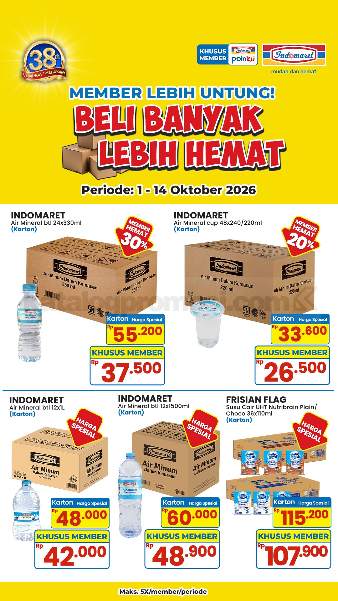 Promo Indomaret Beli Banyak Lebih Hemat 01-14 Oktober 2026 Promo Indomaret Beli Banyak Lebih Hemat 01-14 Oktober 2026 1