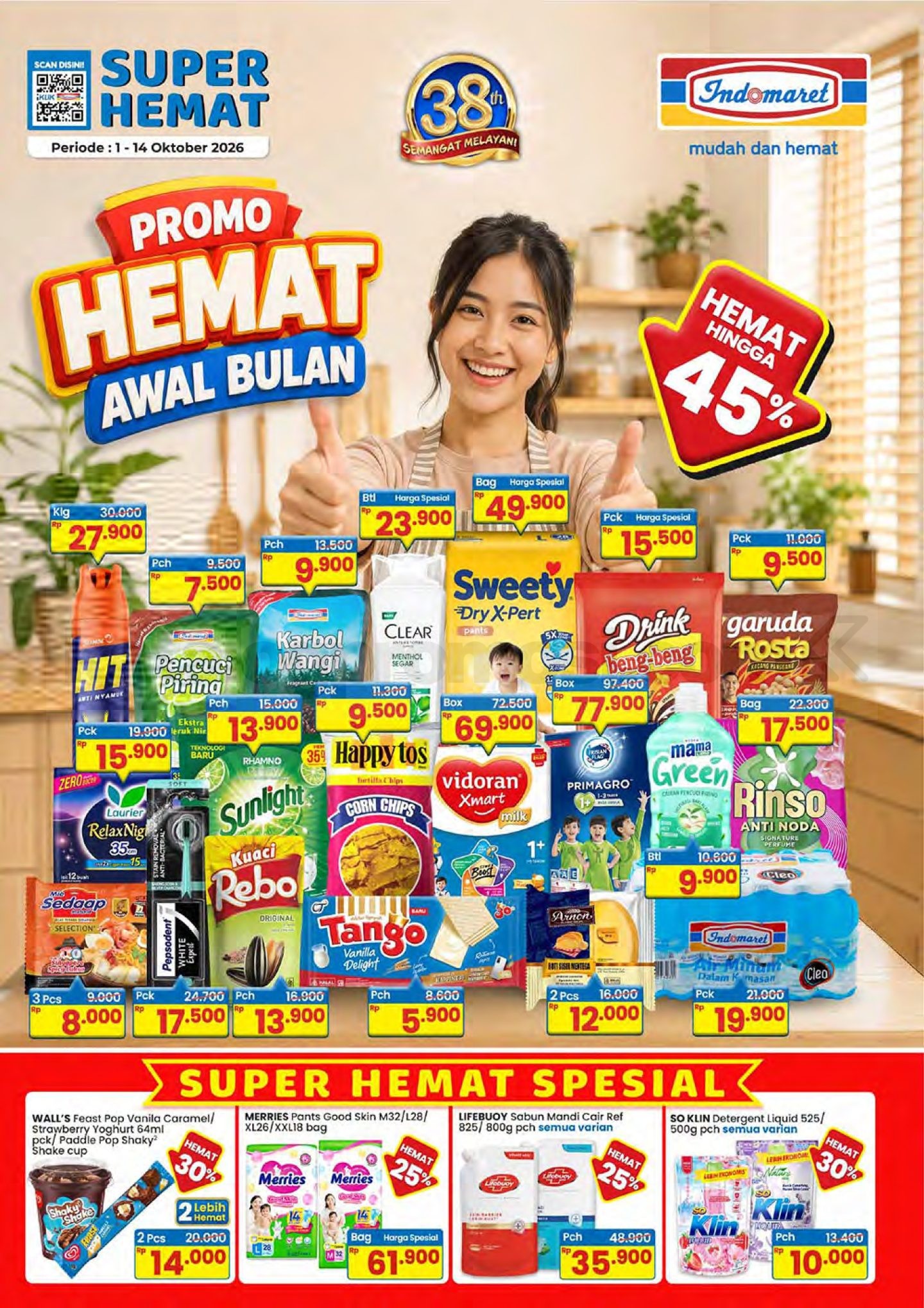 Promo Indomaret Katalog Terbaru 01-14 Oktober 2026