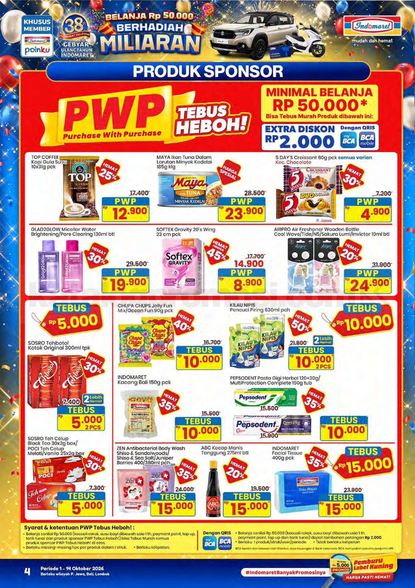 Promo Indomaret Katalog Terbaru 01-14 Oktober 2026
