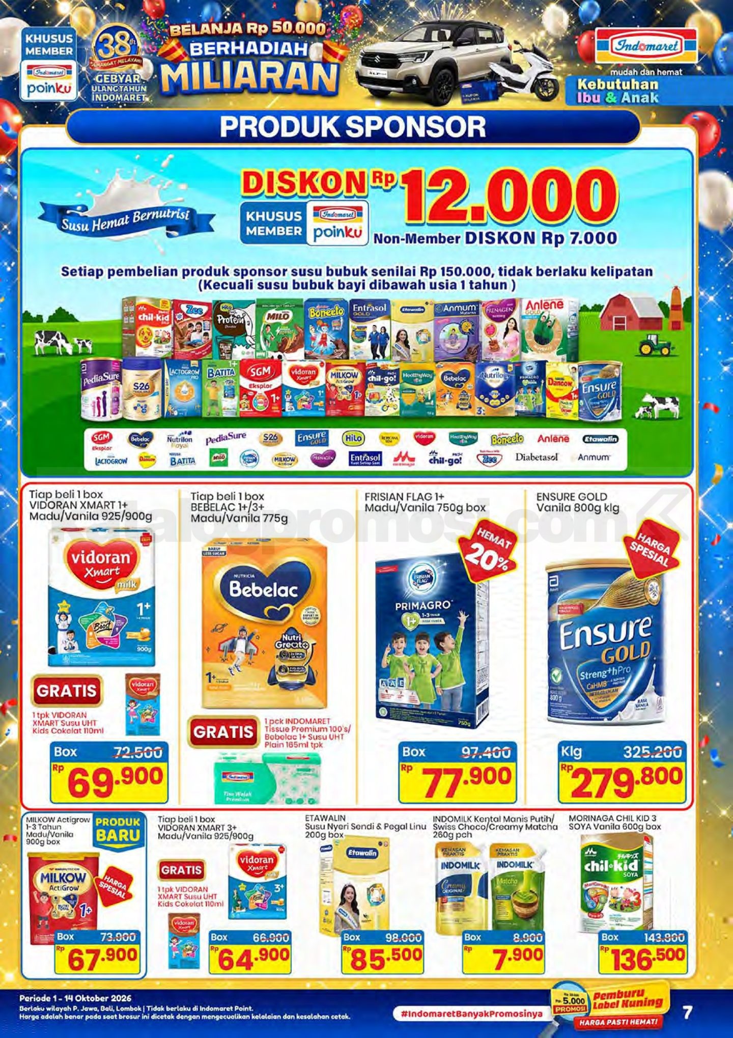 Promo Indomaret Katalog Terbaru 01-14 Oktober 2026