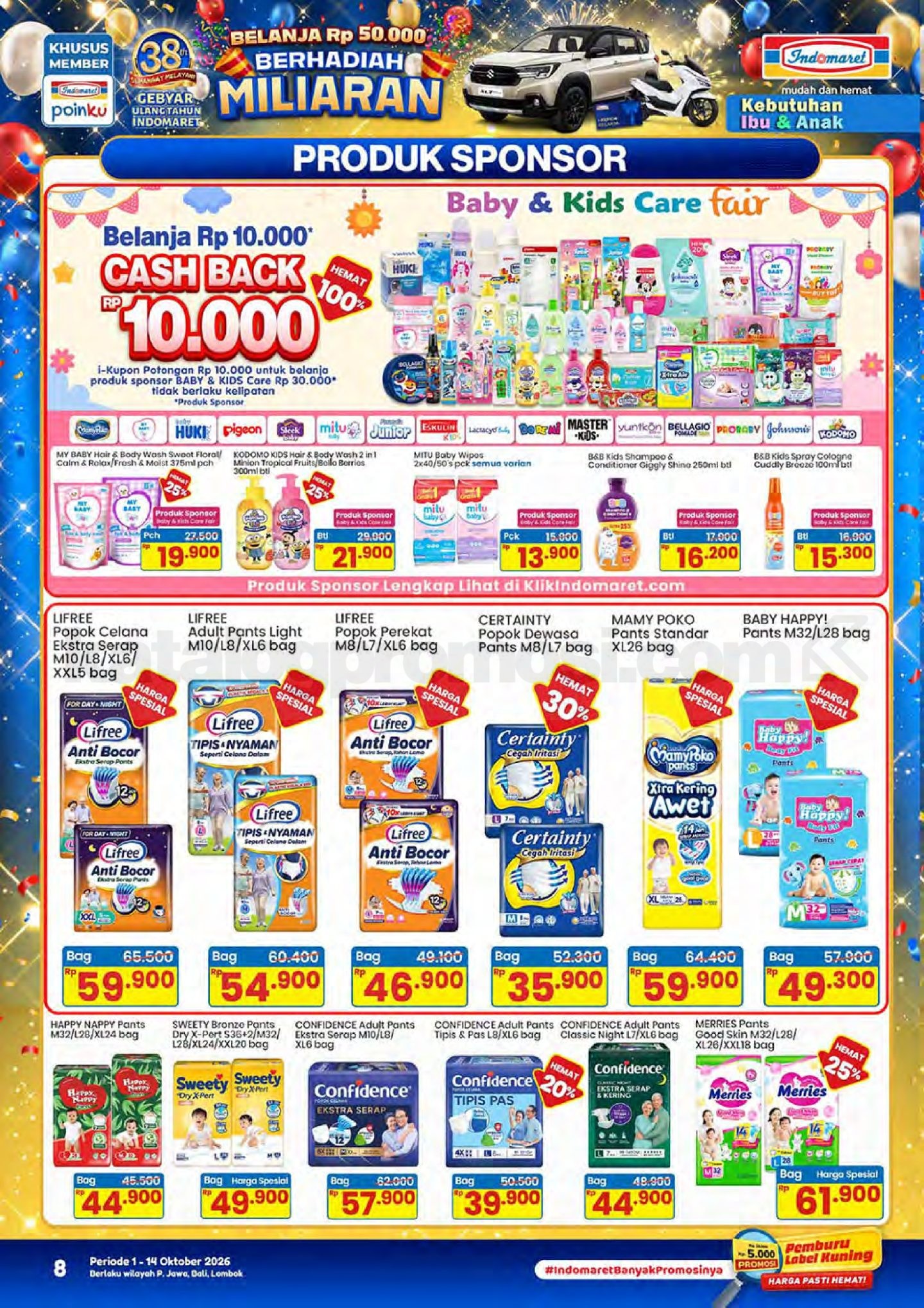 Promo Indomaret Katalog Terbaru 01-14 Oktober 2026